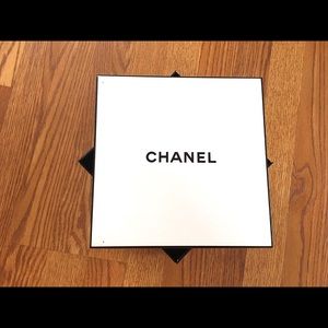 FREE Chanel logo midi size gift box.